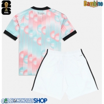 Maglie da calcio Belgio Seconda Maglia Bambino Mondiali 2026  Manica Corta (+ Pantaloni corti)